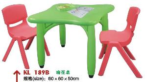 Plastic Table & Chair