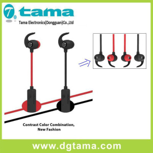 Two Colors in-Ear Bluetooth Earphone Sport Headset Multipoint Connection