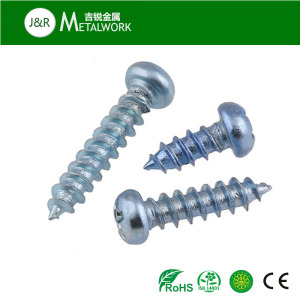 Zinc Plated Galvanized Philip Pan Head Wood Lag Screw